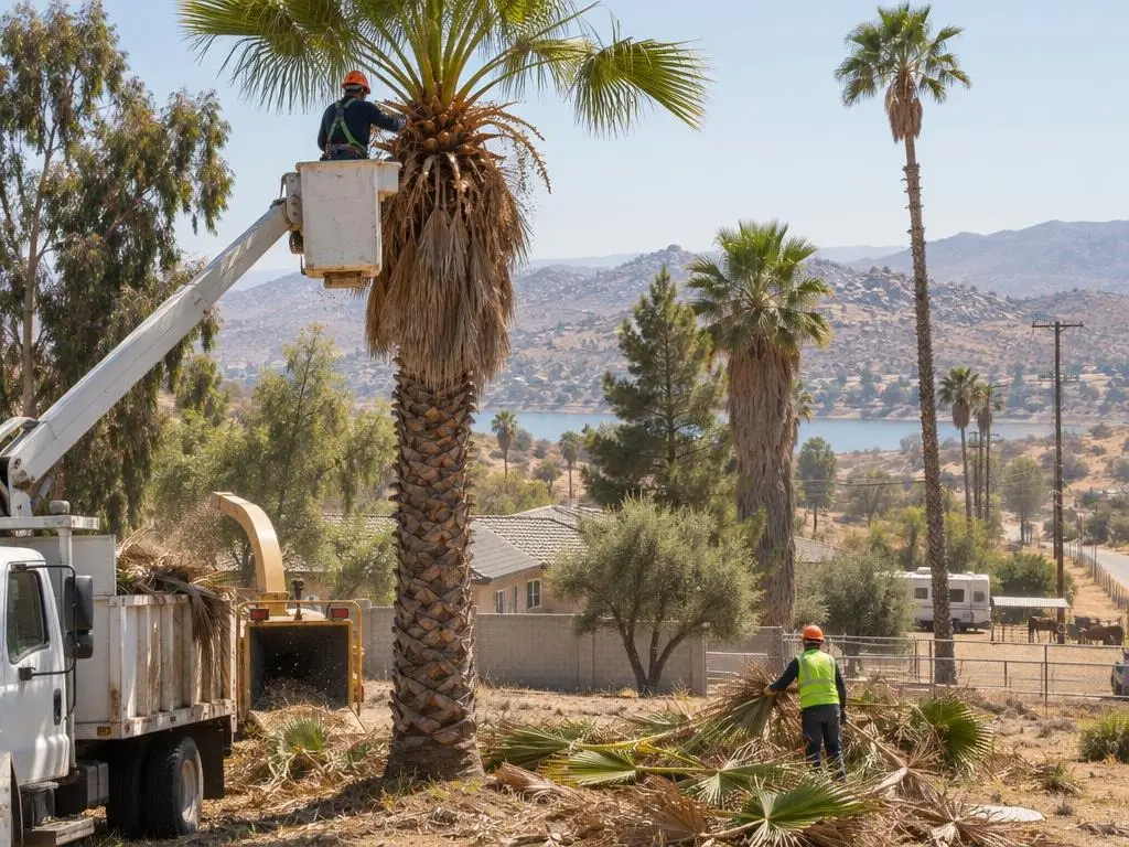 Palm Tree Trimming in Perris, CA